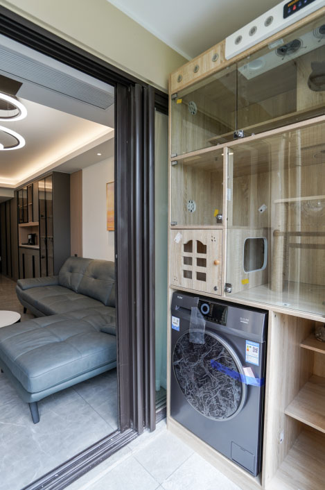 78㎡兩居室，巧妙打造超大收納空間，還能擁有獨立衣帽間